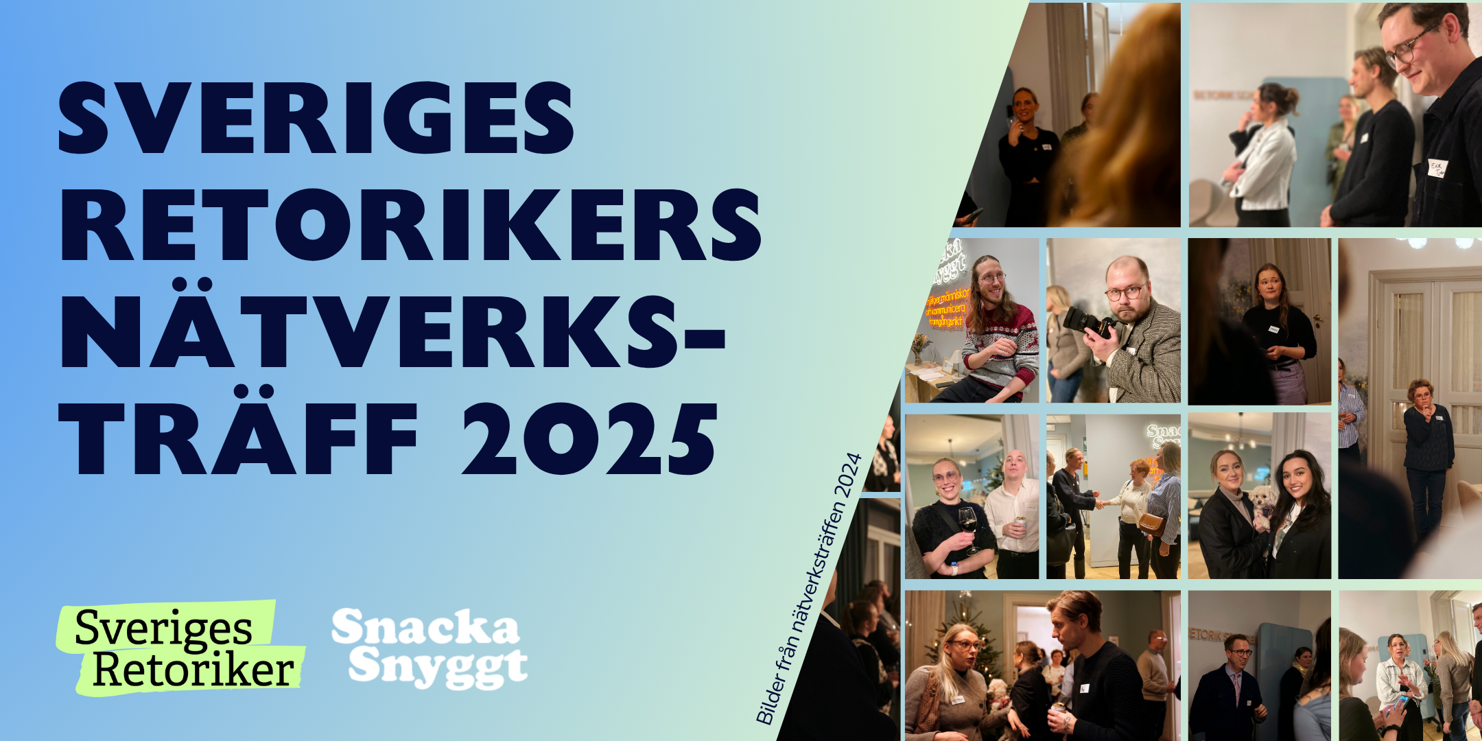 Kollage från förra årets nätverksträff 